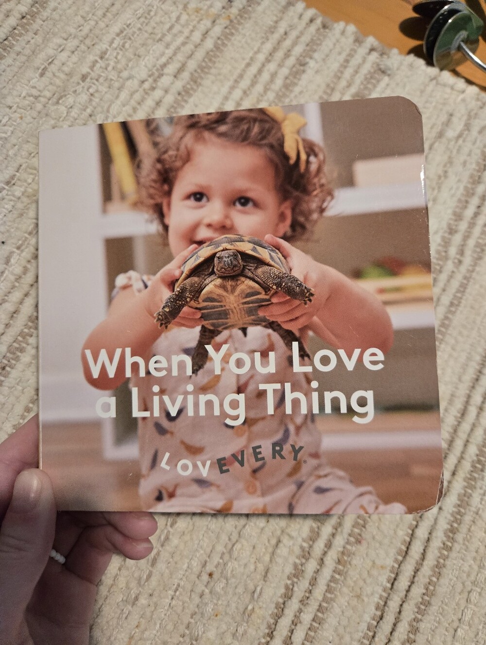 When You Love a Living Thing Lovevery board book